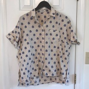 Madewell courier shirt xs